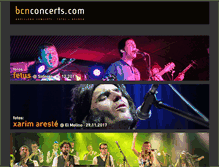Tablet Screenshot of bcnconcerts.com